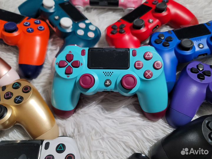 Новый геймпад DualShock 4 v2 Berry Blue для PS4