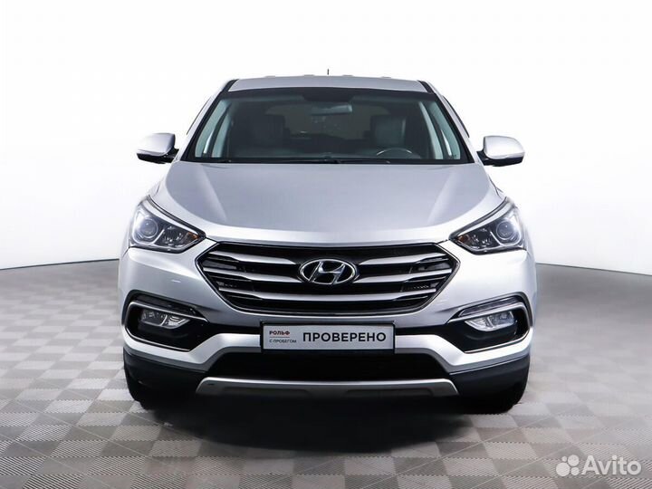 Hyundai Santa Fe 2.4 AT, 2017, 74 000 км
