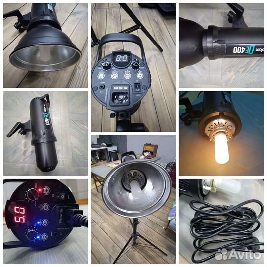 Моноблок Goodox DE400 студийный набор