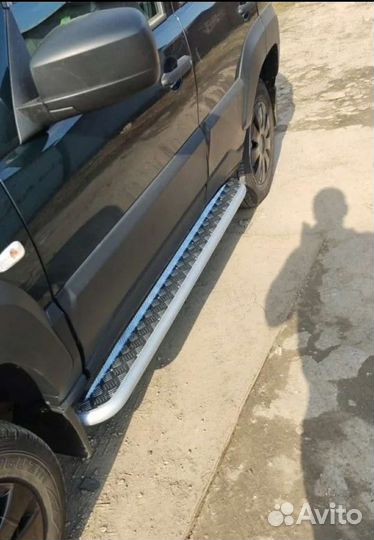 Пороги на Ниву Шевроле