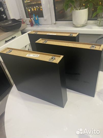 Полки IKEA lack чёрные