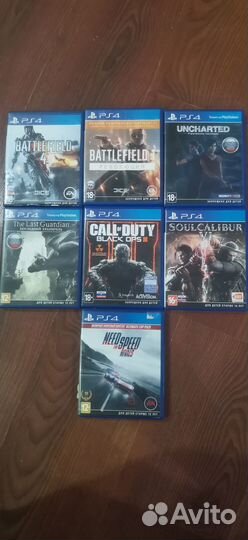 Диски на ps4