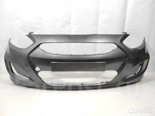 Бампер Solaris в цвет