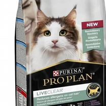 Pro Plan LiveClear Senior 7+, индейка 1.4 кг