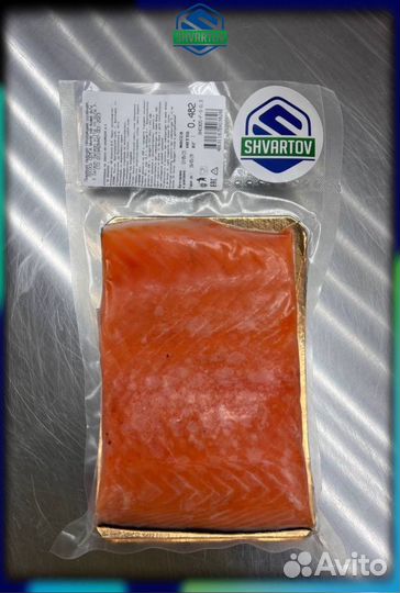 Лосось сёмга/ чили филе на коже слабосолёный