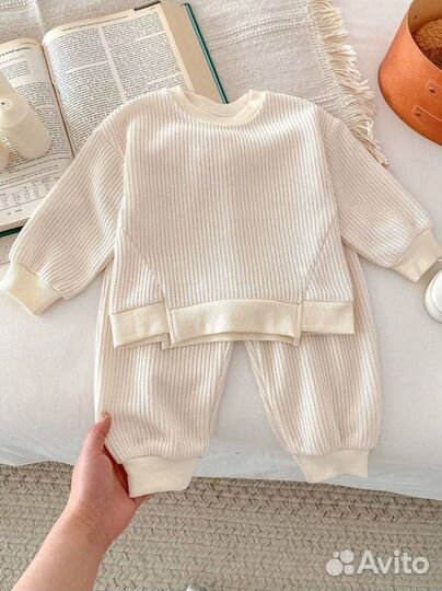 Детский костюм свитшот и штанишки 86 92 98