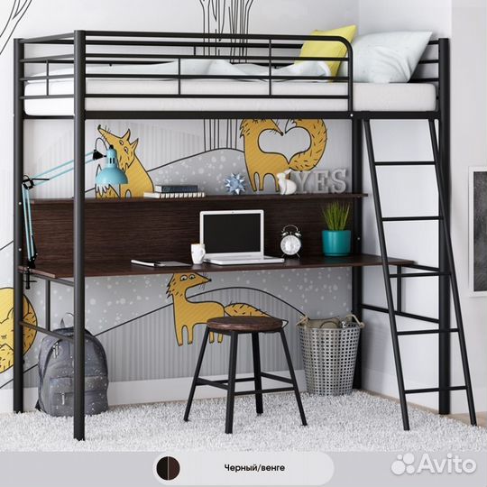 Кровать-чердак