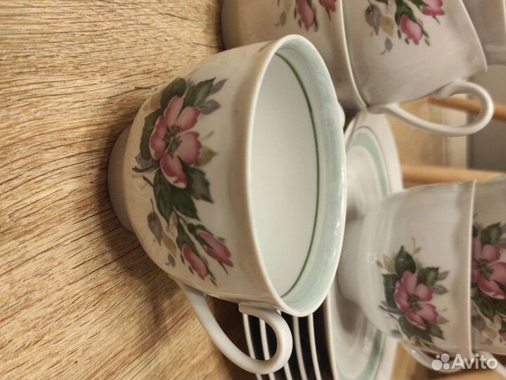 Чайный сервиз новый дулевский фарфор