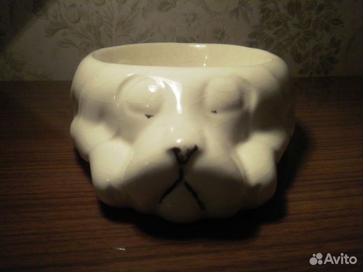 Миски для собак керамическая винтаж фигурка