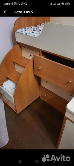 Детская кровать чердак от 3 лет