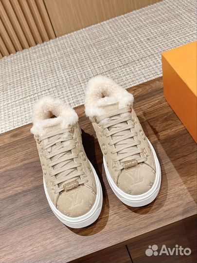Кеды с мехом LV