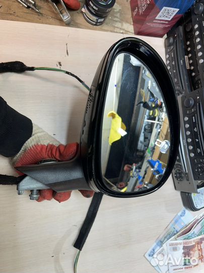 Зеркало левое citroen c4