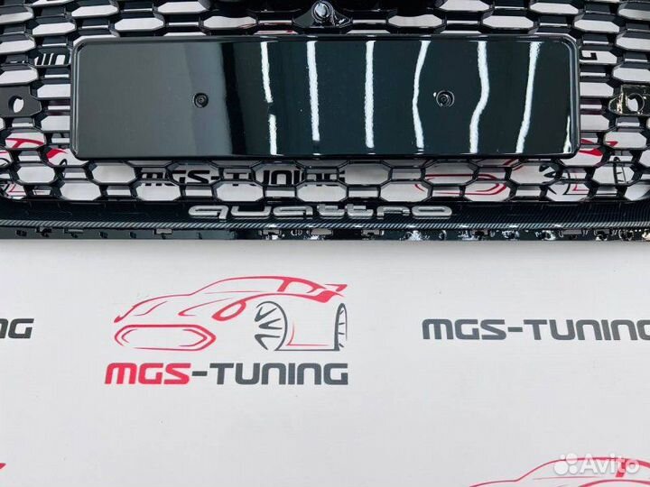 Решетка на Audi A5 в стиле RS5 16-19 г. под карбон