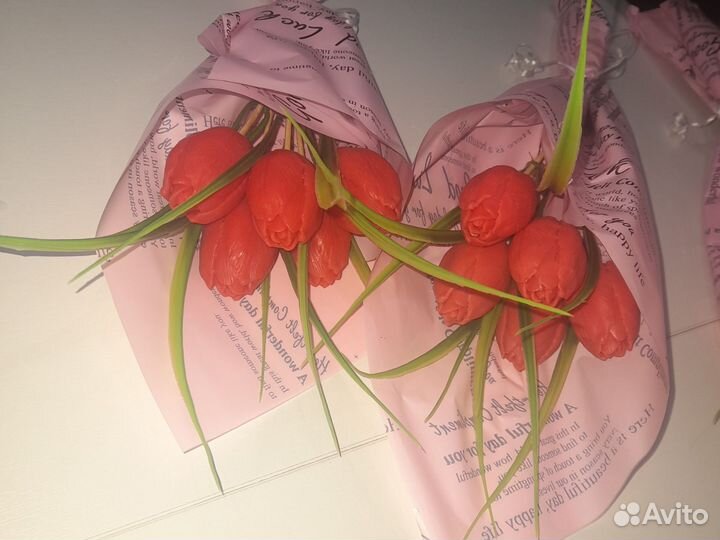 Мыло ручной работы букеты