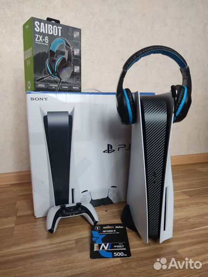 Sony PS5+ssd m2 500Гб на гарантии