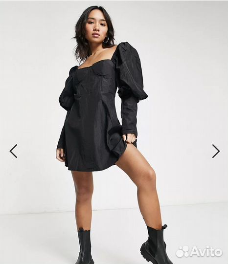 Платье ASOS с пышными рукавами