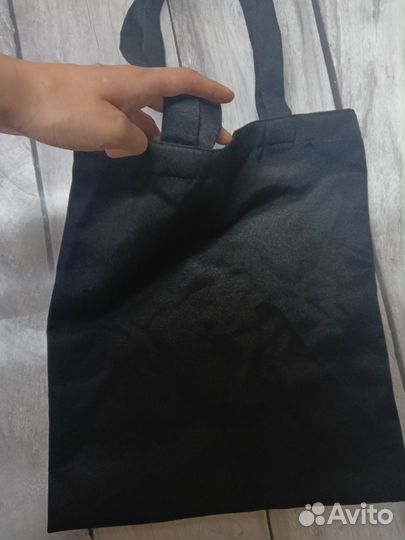 Черный шоппер