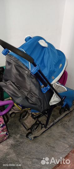 Санки коляска ника