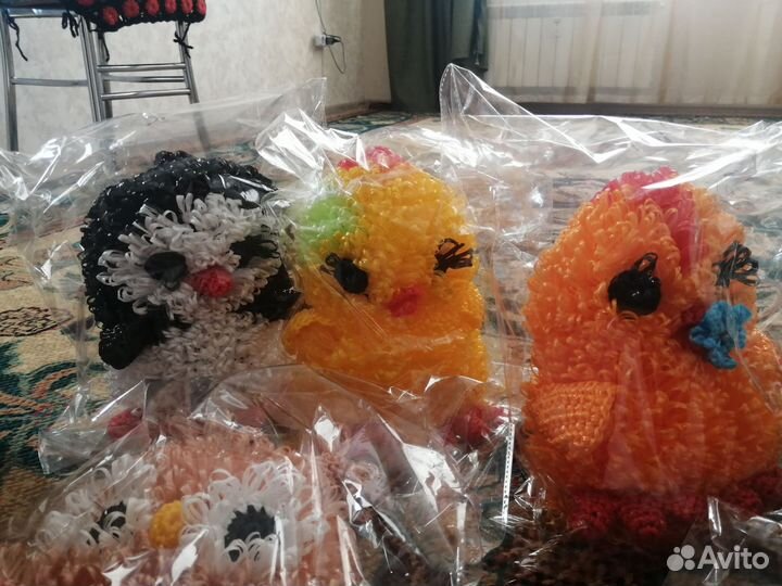 Мочалка ручной работы