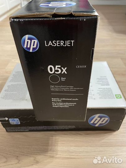 Картридж hp laserjet ce505x оригинал новый