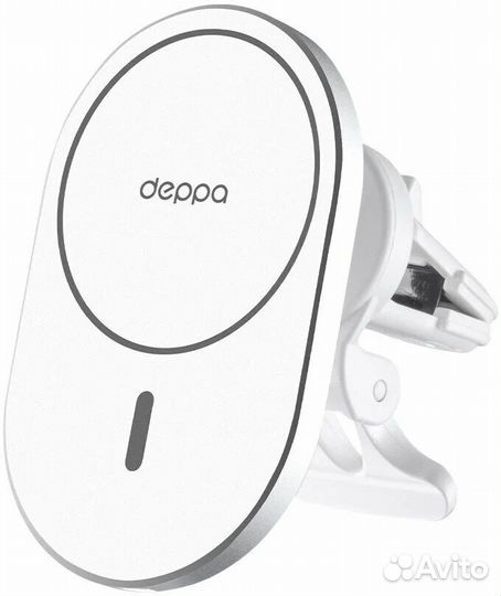 Магнитный автодержатель c беспроводной зарядкой D