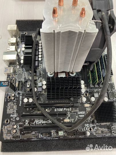 Материнская плата am3+ 970m pro3/12GB