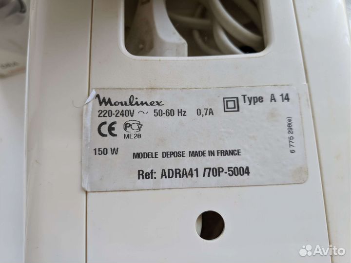 Продается мясорубка Moulinex adra41 на запчасти