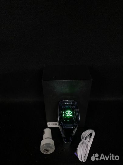 Ручка кпп с подсветкой в стиле BMW Кристалл