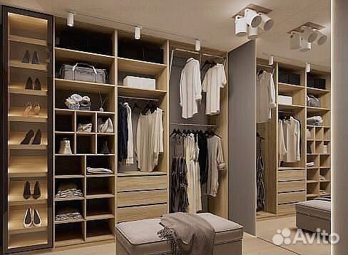 Гардеробная по вашим размерам на заказ