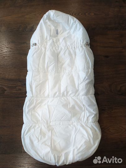 Нежный конверт на выписку, в коляску