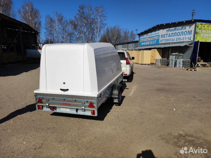 Прицеп 17.022 с крышкой в комплекте Н1500мм