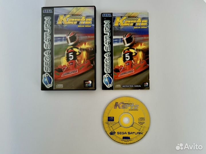 Formula Karts Special Edition Sega Saturn 1995