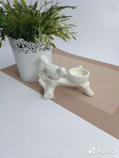 Керамический подсвечник