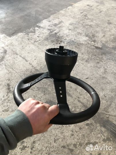 Руль с адаптером под bmw