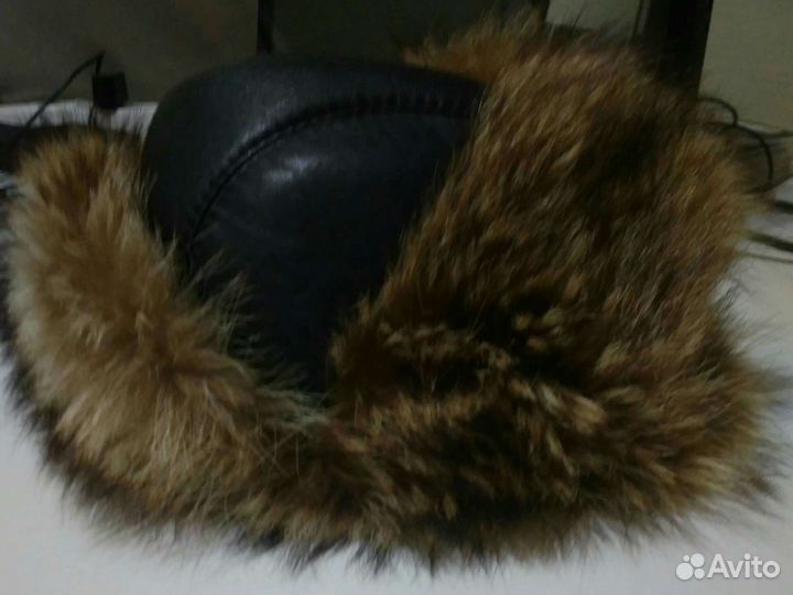 Шапка ушанка мужская меховая