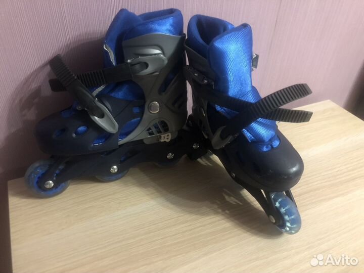 Роликовые коньки детские раздвижные