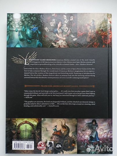 Артбук The Art Alice Madness Returns оригинал Dark