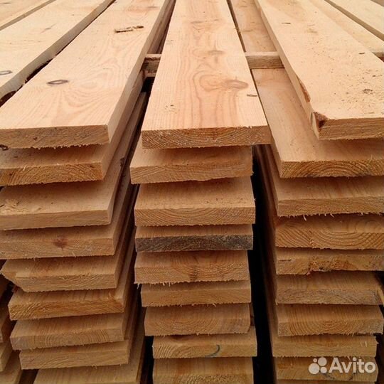 Доска обрезная естественной влажности