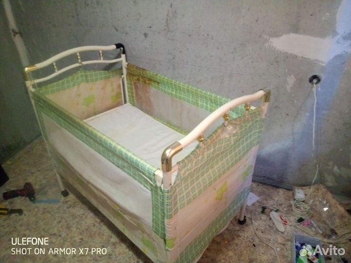 Детская кровать манеж бу