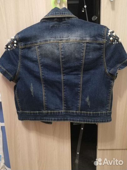 Балеро джинсовое