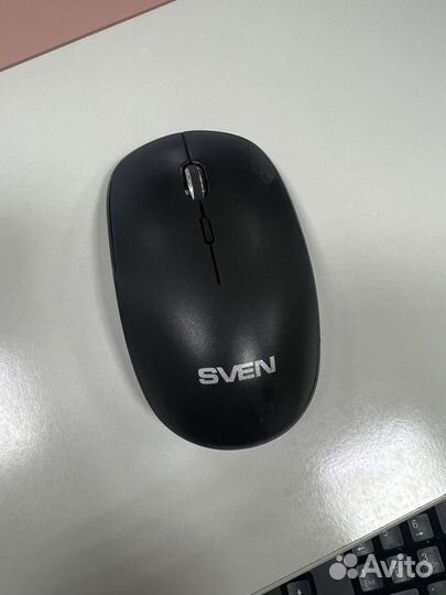 Беспроводная клавиатура и мышь sven