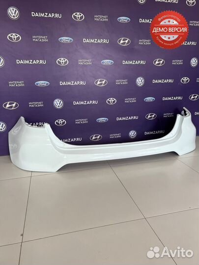 Бампер Задний Kia Rio X-Line (2017) /белый