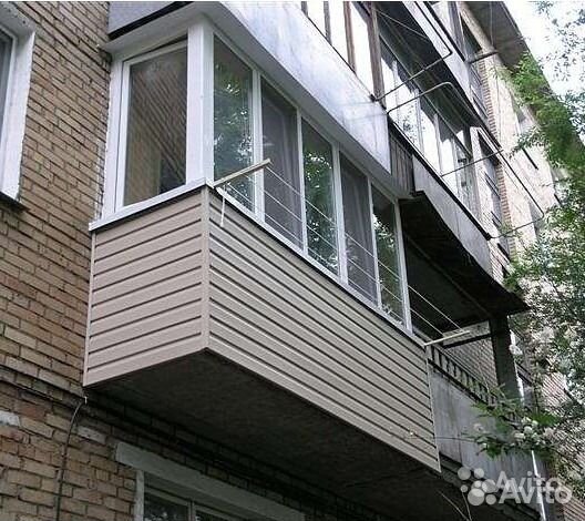 Остекление балконов пвх 3000x800x1500 под ключ