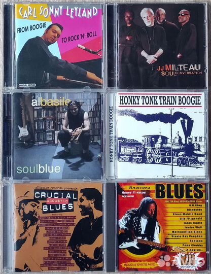CD & DVD Blues, Jazz & Guitars