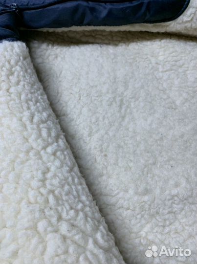 Зимний конверт в коляску на овчине