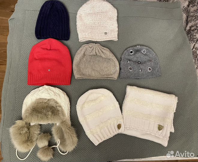 Шапка женская Armani C.Klein T.Hilfiger Gant