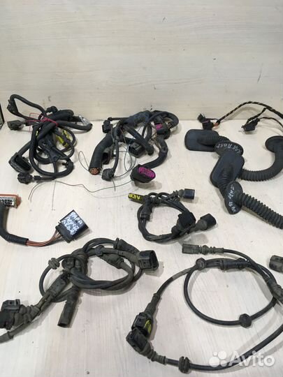 Коса проводов фары Тоуарег 3.2
