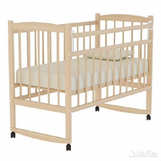 Кроватка колёса и качалка Промтекс кд 1200 ксп