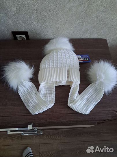 Шапка с ушками