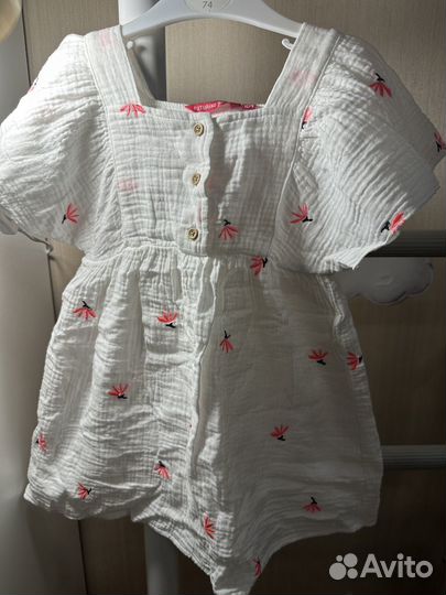 Платье муслиновое